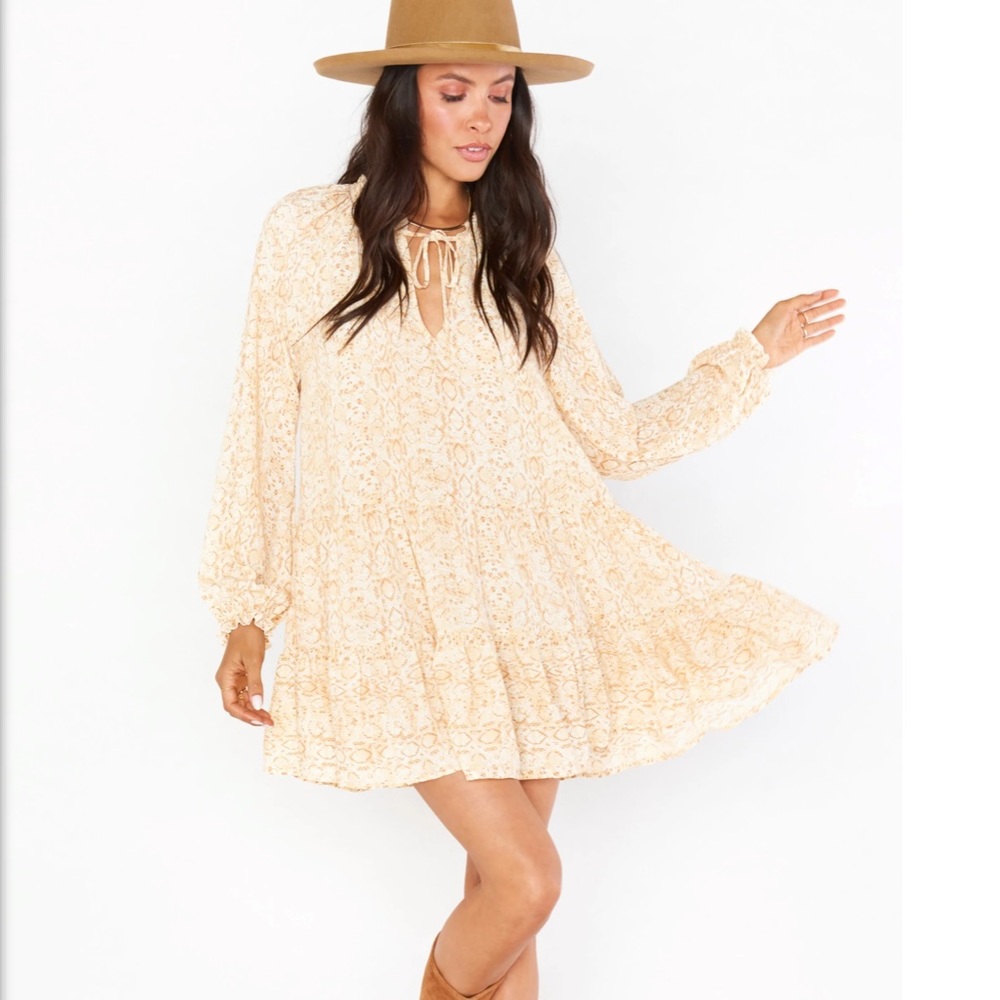 Show Me Your Mumu Birdie Mini Dress